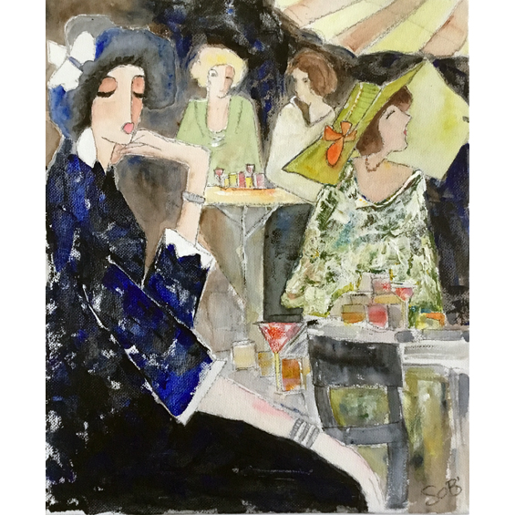 Ladies Who Lunch (Acrylic)